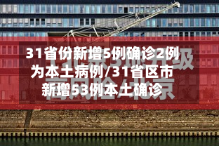 31省份新增5例确诊2例为本土病例/31省区市新增53例本土确诊-第2张图片