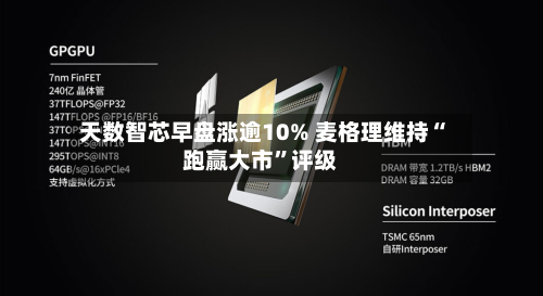 天数智芯早盘涨逾10% 麦格理维持“跑赢大市”评级-第1张图片