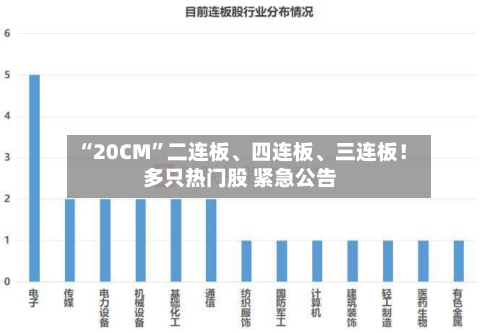 “20CM”二连板、四连板、三连板！多只热门股 紧急公告-第2张图片