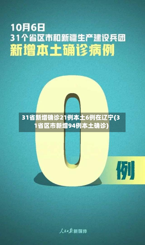 31省新增确诊21例本土6例在辽宁(31省区市新增94例本土确诊)-第3张图片