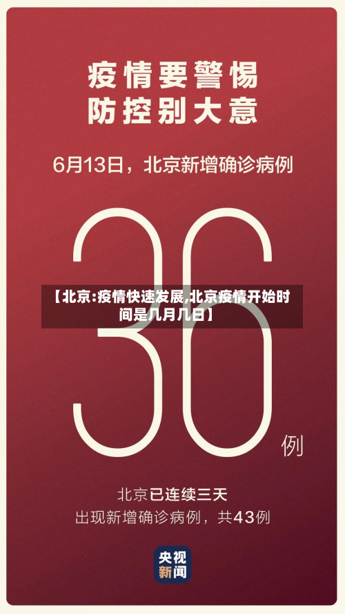【北京:疫情快速发展,北京疫情开始时间是几月几日】-第2张图片