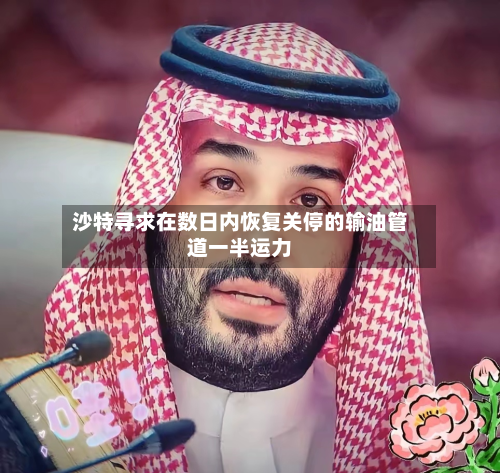 沙特寻求在数日内恢复关停的输油管道一半运力-第1张图片
