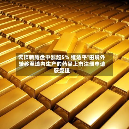 云顶新耀盘中涨超5% 维适平®由境外转移至境内生产的药品上市注册申请获受理-第1张图片