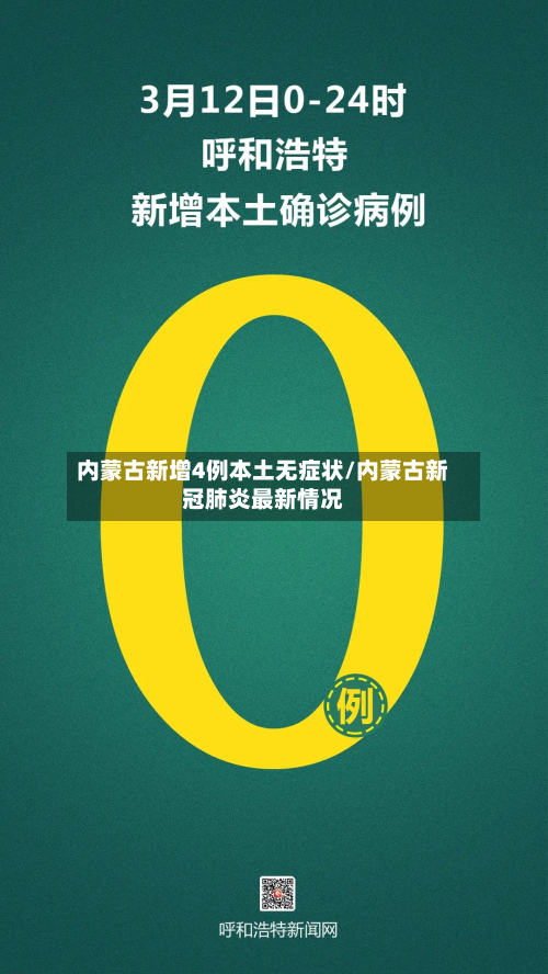 内蒙古新增4例本土无症状/内蒙古新冠肺炎最新情况-第2张图片
