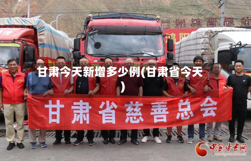 甘肃今天新增多少例(甘肃省今天)-第2张图片