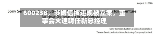600238，涉嫌信披违规被立案，董事会火速聘任新总经理-第2张图片