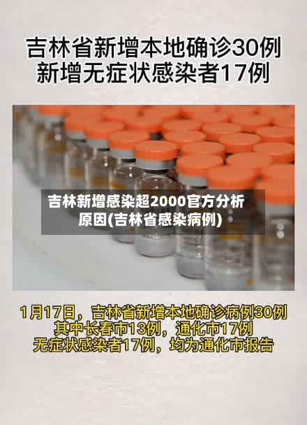 吉林新增感染超2000官方分析原因(吉林省感染病例)