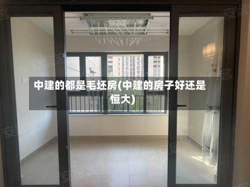 中建的都是毛坯房(中建的房子好还是恒大)-第2张图片