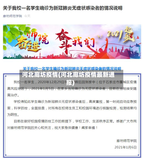 河北廊坊疫情(河北廊坊疫情最新通报)