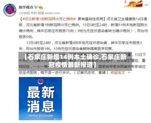 【石家庄新增14例本土确诊,石家庄新冠疫情最新报道】