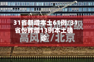 31省新增本土61例/31省份昨增13例本土确诊