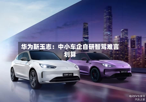 华为靳玉志:中小车企自研智驾难言划算-第2张图片