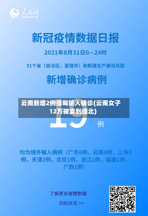 云南新增2例缅甸输入确诊(云南女子12万被卖到缅北)