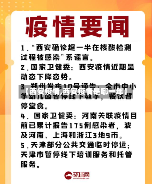 【西安疫情,西安疫情是哪一年】