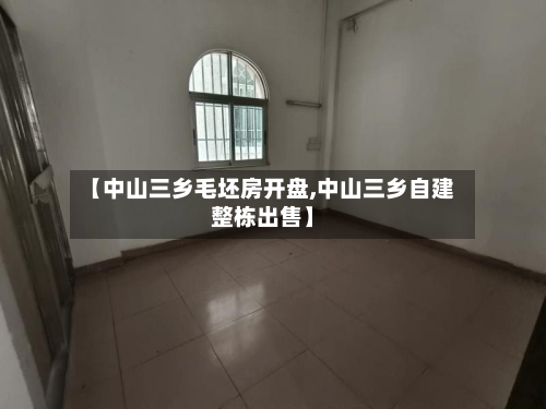【中山三乡毛坯房开盘,中山三乡自建整栋出售】