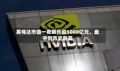 英伟达市值一夜飙升超5000亿元	，盘中创历史新高-第3张图片