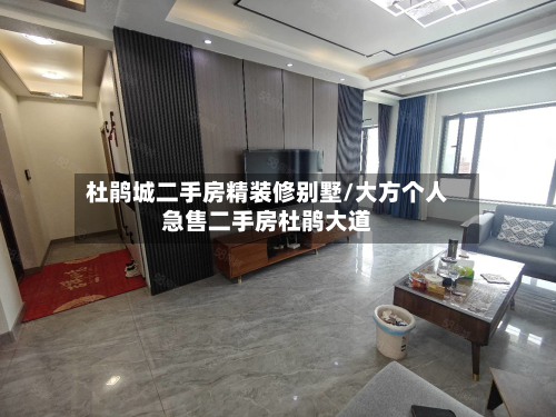 杜鹃城二手房精装修别墅/大方个人急售二手房杜鹃大道