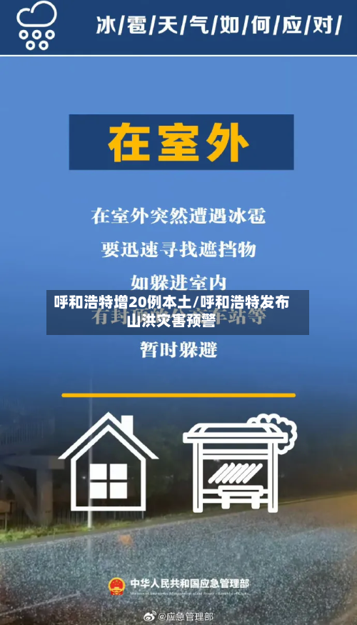 呼和浩特增20例本土/呼和浩特发布山洪灾害预警-第2张图片