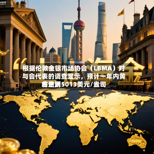 根据伦敦金银市场协会（LBMA）对与会代表的调查显示，预计一年内黄金费用将达到5013美元/盎司-第2张图片