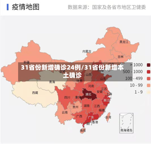 31省份新增确诊24例/31省份新增本土确诊