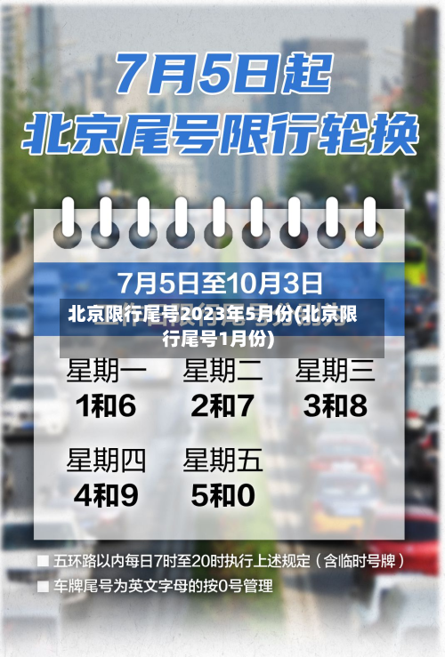 北京限行尾号2023年5月份(北京限行尾号1月份)