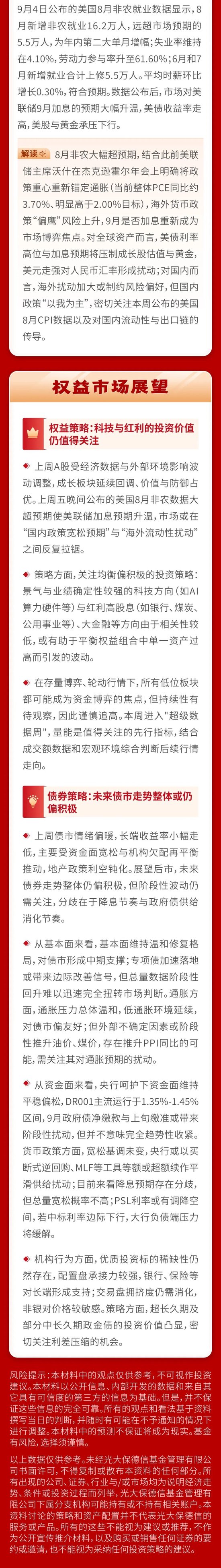 一周观市 | 光大保德信基金：市场波动盘整，关注均衡偏积极的投资策略
